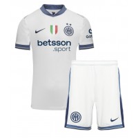 Camisa de Futebol Inter Milan Denzel Dumfries #2 Equipamento Secundário Infantil 2024-25 Manga Curta (+ Calças curtas)